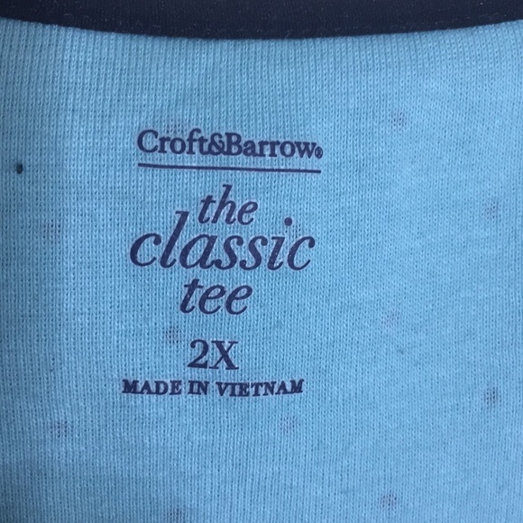 NWOT Croft & Barrow classic tee - Picture 2 of 7